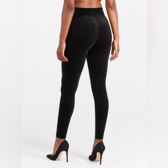 NEW Spanx Velvet Leggings Black Style 2070 Size XL NWT - Picture 8 of 10